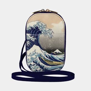 Monarque Hokusai The Great Wave Crossbody NWOT